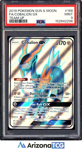 Cobalion-GX graded PSA 9 for sale on eBay