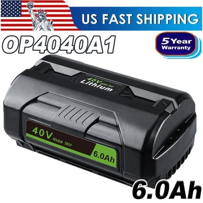 for Aeboren 6.0Ah 40Volt Lithium-Ion Battery OP40605 OP40605VNM High Capacity US