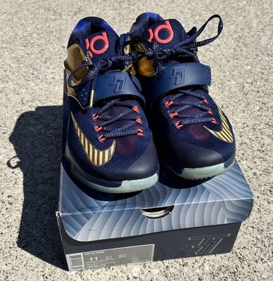 Nike KD VII Premium PRM Olympic Gold Medal Size 11 Sneakers