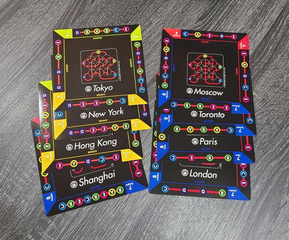 Subways Twisted Rails Logic Game Educational Insights Smart Games Single Player - Image 3 of 3