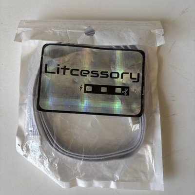 Litcessory 1m Micro 6-Pin Flexibles Verlängerungskabel für Philips Hue