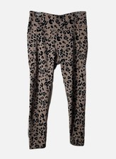 BSP Womans Leggings Leopard Print Size  XL Ankle Lenght.