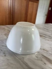 PYREX Vintage #401 Small Mixing Bowl White Milk Glass 1.5 Pint Round