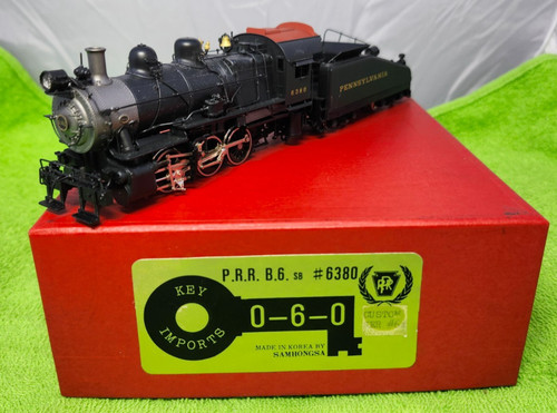 HO Messing Schlüssel Imports CS #64 Pennsylvania B6SB 0-6-0 #6380 Lok + Tender OB | Zustand: New: Other (See Details)