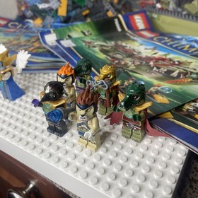 LEGO Legends of CHIMA: Cragger's Command Ship (70006) Chima Tower 70010 Lot