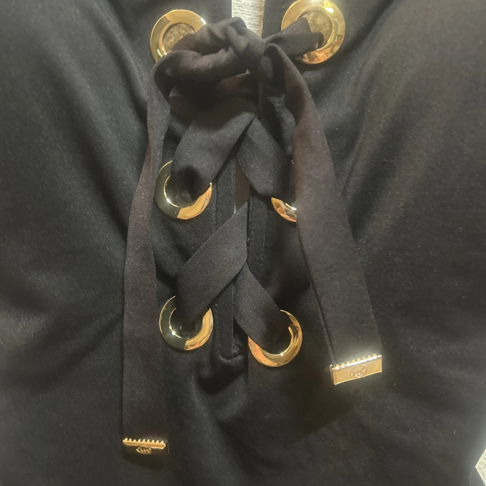 Traje de baño Michael Kors de una pieza para mujer talla 10 rosa profundo MM5W133 Foto 2 de 4