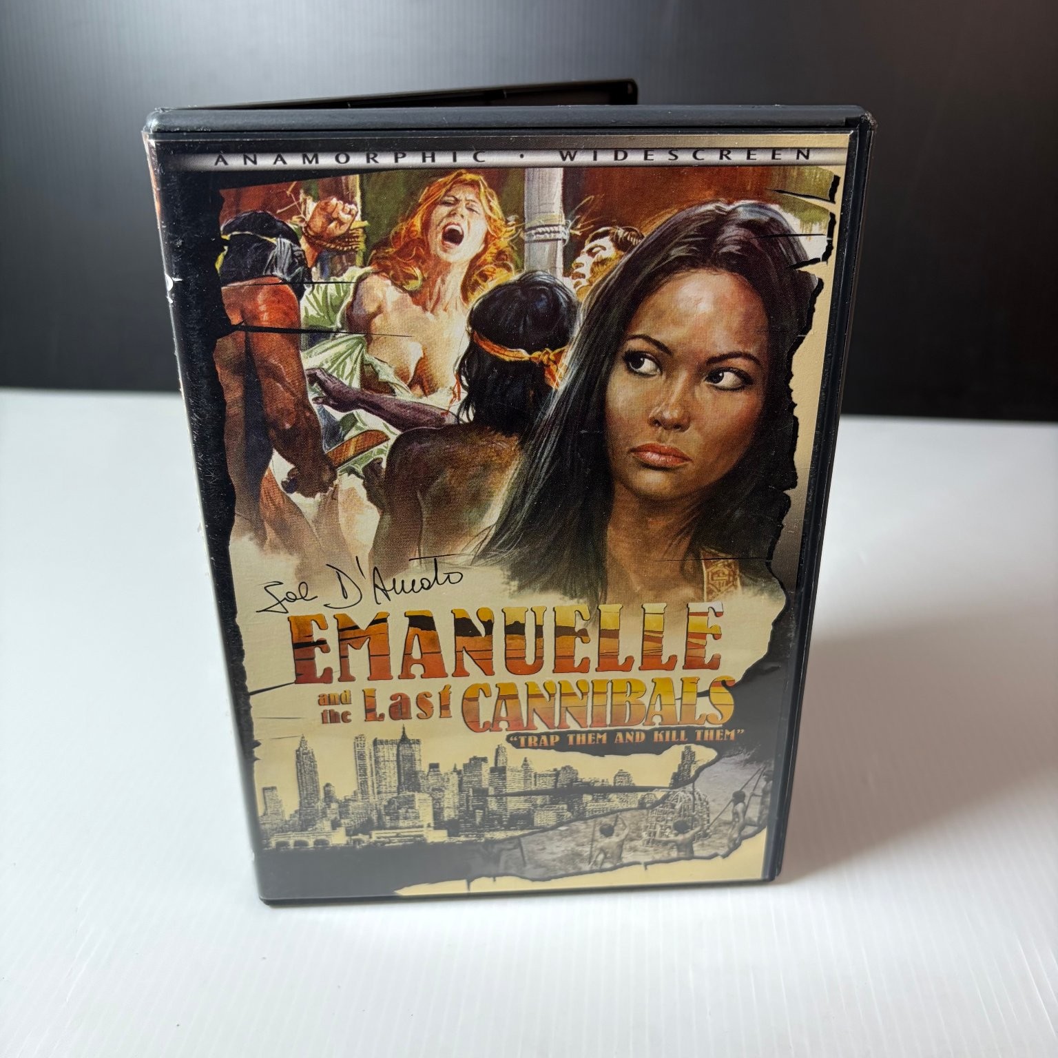 Emanuelle and the Last Cannibals DVD 2003 Joe D'Amato Laura Gemser Widescreen