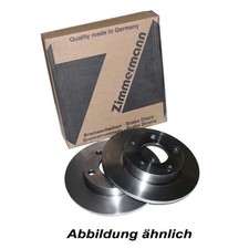 2 Zimmermann Bremsscheiben 284mm hinten für Hyundai Santa Fe Trajet Kia Sportage