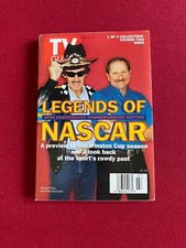 1998, Dale Earnhardt / Richard Petty, "TV Guide" Magazine (Scarce / Vintage)