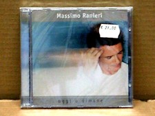 MASSIMO RANIERI CD "OGGI O  DIMANE "  NUOVO SIGILLATO