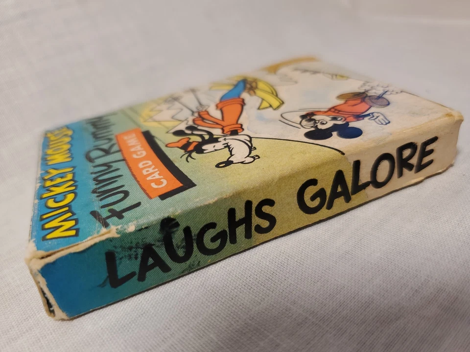 Juego de Cartas Mickey Mouse Divertido Rummy39 (13×3) + 2 Cartas de Cuento + 1 Tarjeta de Reglas De Colección Foto 3 de 4