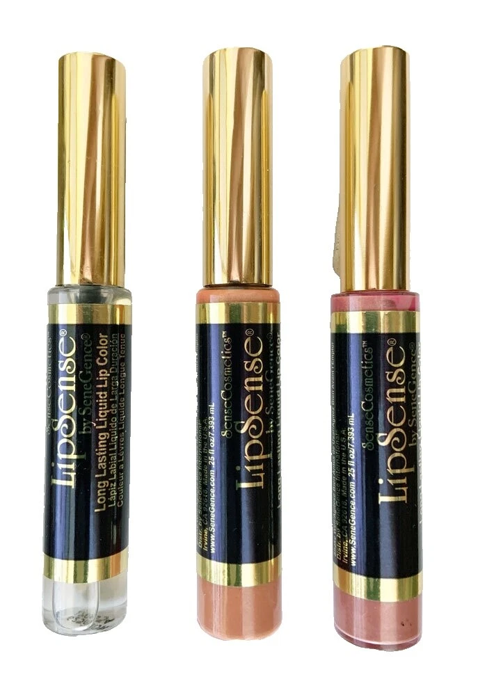 Productos de lápiz labial rosa LipSense