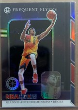 2019 Panini Hoops Premium Stock Frequent Flyers Purple GIANNIS ANTETOKOUNMPO