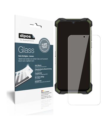 2x Schutzfolie für Doogee S88 Plus - Anti-Shock 9H Folie dipos Glass