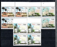 2005 -  Block of 4  "40 ANIV. DEL MUSEO POSTAL, GUERRA AGUIAR"