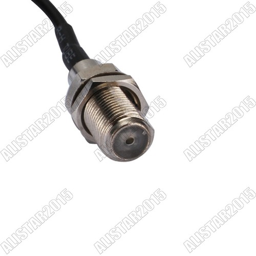 5x TNC Female Jack Bulkhead to F-Type Female RF Pigtail Coax Cable RG174 15cm - Picture 3 of 4