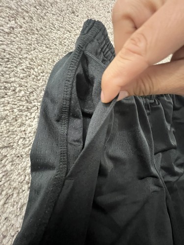 Vintage Air Jordan Shorts Youth Large Black Baggy Nike - Picture 4 of 9