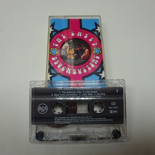 THE SWEET Blockbusters CASSETTE TAPE - Picture 5 of 5