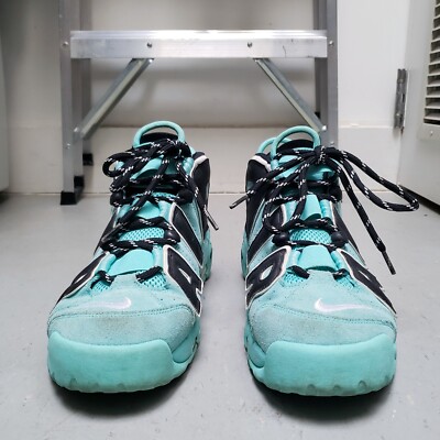 NIKE AIR More Uptempo 96 Sneakers CN8118-400 Sz 11 AQUA