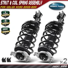 2x Front Complete Strut & Coil Spring Assembly for Volvo XC90 2003 2004-2011