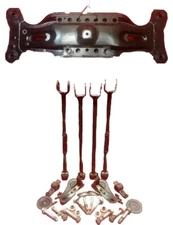 01-13 Highlander Rear FWD Crossmember Subframe w Lateral Links+Bolts + Brackets