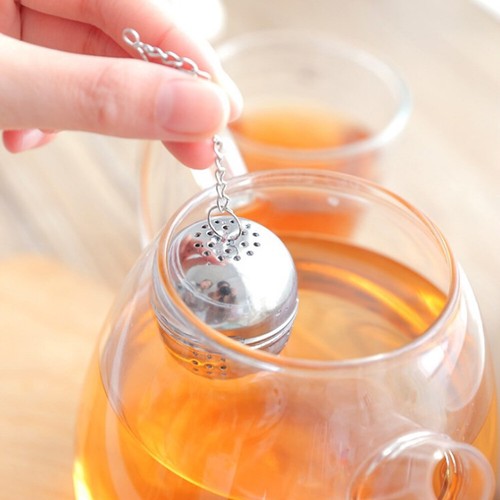 Tea Infuser Balls Mesh Loose Leaf Herb Strainers Stainless Steel Secure Locking - Picture 9 of 12