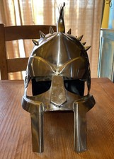 Medieval Helmet of the Spaniard Maximus Roman Gladiator Replica