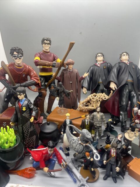 Large Mixed Lot Of Harry Potter Toys & Figures Replacement Parts AS IS