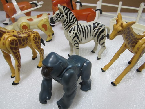 Vintage Pferde Playskool Fisher Price Abenteuer Safari Zebra Gorilla Giraffe - Bild 14 von 24