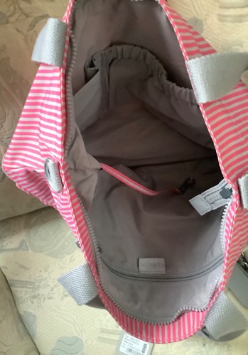 NEW KIPLING AIRAZ Expandable Handbag P Chalk Strg Bl - Picture 3 of 6