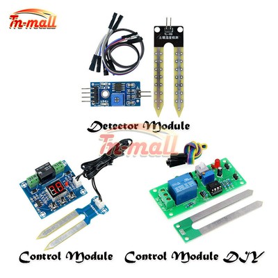 DC 12V Soil Moisture Sensor Control Controller Relay Module Automatic Water T5Y1