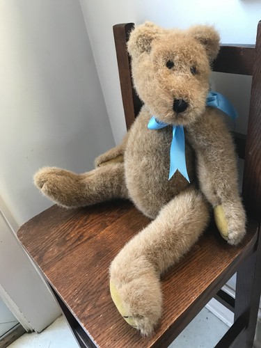 17" Vintage Jointed Teddy Bear The Boyds Collection ltd 1990 -94 Blue Ribbon USA - Picture 8 of 11