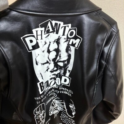 ジョジョ × glamb Stone Mask Riders Jacket JoJo's Bizarre Adventure glamb Stone Mask Riders Jacket