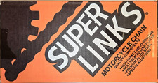 Super Links Chain 520x80 Standard Alloy Steel Alloy Pins Motorcycle Chain