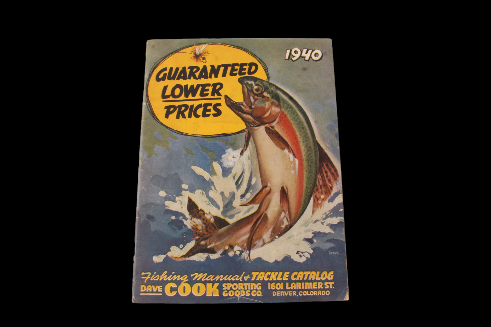 Vintage 1940 Dave Cook Sporting Goods Denver Fishing Manual & Tackle Catalog eBay