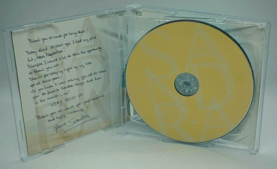 Sandra : The Very Best Of 2CD Album - Arabesque - Enigma - Everlasting Love HTF - Image 3 of 4