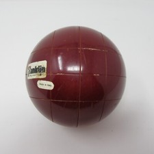 FRANKLIN SPORTS Bocce Ball Replacement RED 2.6 lb Square Design Italy 4.6" dia