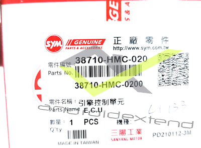 SYM Voyager(GTS)250i/RV250i (GTS/JOYMAX250i) ECU 38710-HMC-020