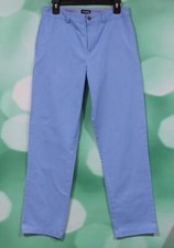 Chaps Boys Size 18 Blue Four Pocket Classic Chino Pants