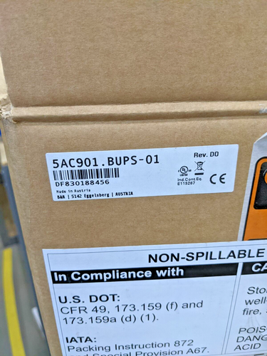 5ac901 B&R 5AC901.BUPS-01 Battery Unit for sale online | eBay