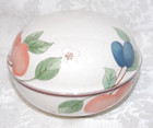 Mikasa Fruit Panorama Lidded Round Box Country Classics DC014 Made in Malaysia — photo 1