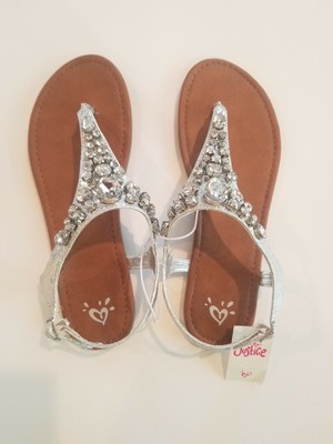 justice girls sandals
