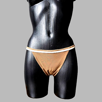 La Perla Studio Exklusiver String, Tanga in Braun  Gr. 42 Tüll *Luxus Lingerie