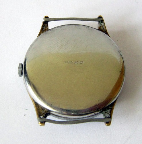 ART DECO WWII ERA RARE LARGE MILITARY SWISS MEN'S MECHANICAL WATCH "STIMA" # 394 - Picture 9 of 12