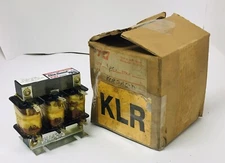 TRANS-COIL, INC. (TCI) MODEL KLR2AQD LINE REACTOR 3PHASE 600V, 2AMP !NEW IN BOX!