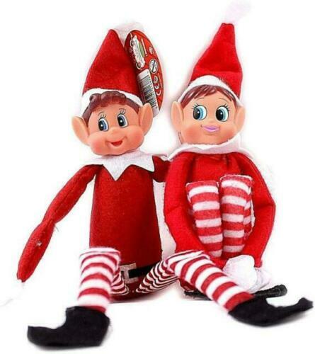Muñecas Evie Elfos de Navidad traviesos de 12" Behavin Badly Boy Elfie & Girl Evie Elf - Imagen 2 de 10