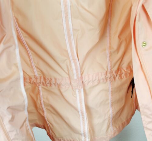 NWT Cole Haan Packable Raincoat Jacket, Color: APRICOT, Small - Picture 8 of 10