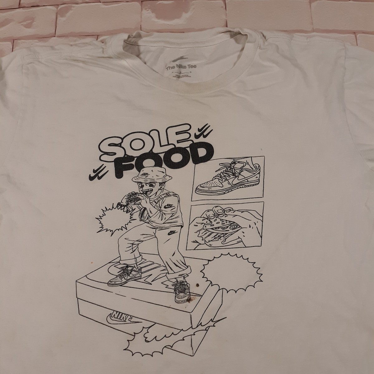 ★ドイツ発*NIKE*新作*SOLE FOOD Tシャツ/WHITE★ Nike T-Shirt Sole Food Mens Large White Graphic Print | eBay