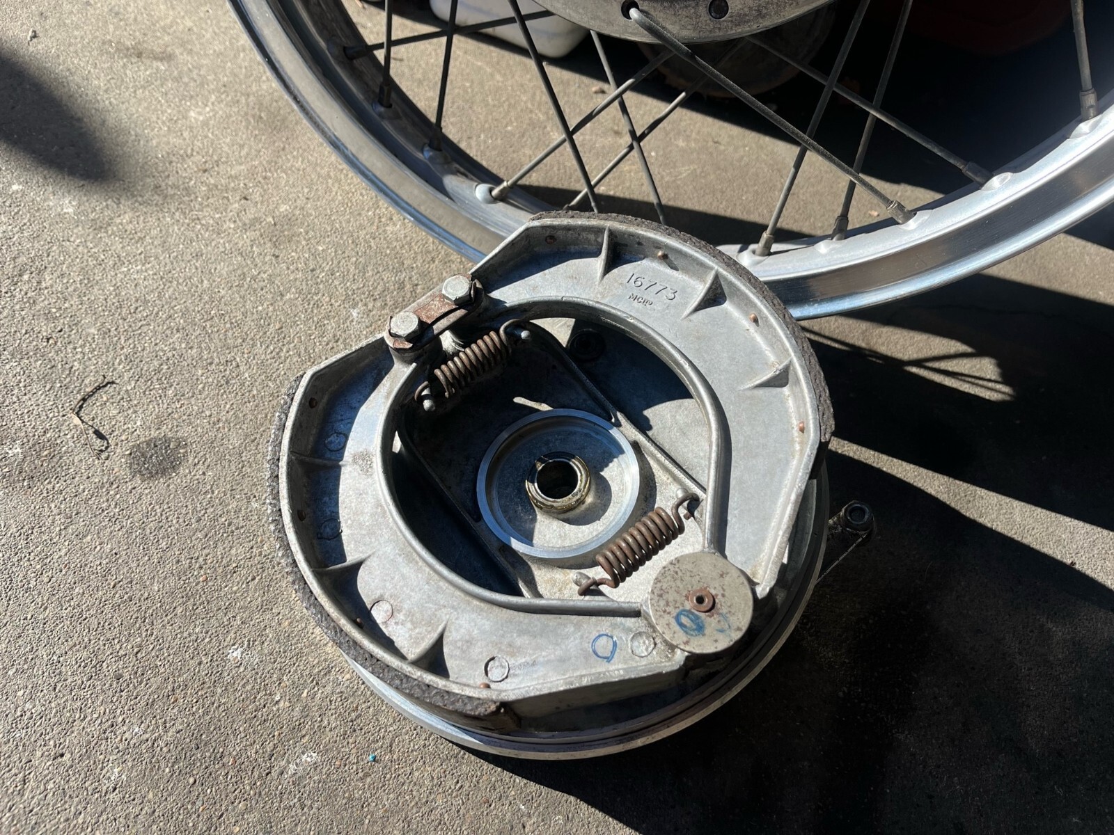 Norton atlas Manxman ES2 650ss Shouldered Aluminum Wheels eBay