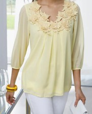 176265 Creation L Witt Weiden Damen Bluse Chi...